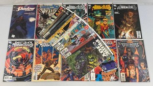 Misc. Collectible Comics Including Shadow And more (Bagged And Carded)