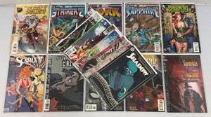 Misc. Collectible Comics Including Shazam And more (Bagged And Carded)