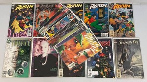 Misc. Collectible Comics Including Robin And more (Bagged And Carded)