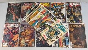 Misc. Collectible Comics Including Red-Sonja And more (Bagged And Carded)
