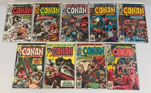Misc. Collectible 25,30,35 & 40 Cent Conan Comics (Bagged And Carded)