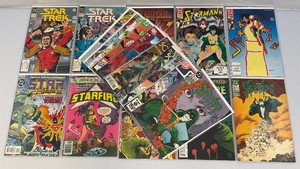 Misc. Collectible Comics Including Star Trek And more (Bagged And Carded)
