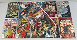 Misc. Collectible Comics Including Steel And more (Bagged And Carded)