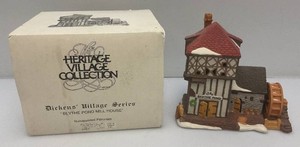Vintage Department 56 The Heritage Village Collection Dickens Village Series Blythe Pond Mill House In Original Box