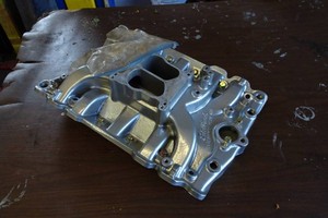 Edelbrock Performer Olds 455 Aluminum Dual Plane Intake Manifold