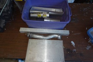 Assorted Stainless - Exhaust Parts, Plate
