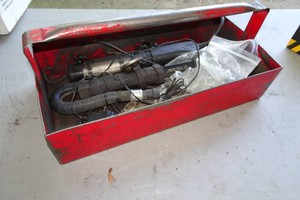 Metal Tool Caddy with Work Lights
