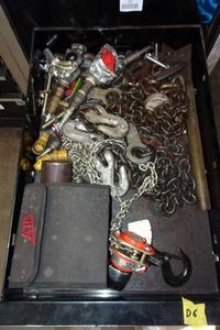 Contents of Drawer - Chains, Hoist