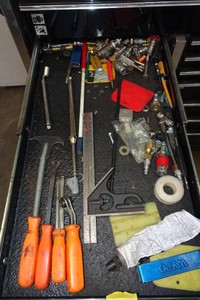 Contents of Drawer - Specialty Tools, Fittings