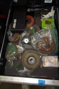Contents of Drawer - Small Pump, Pressure Tester