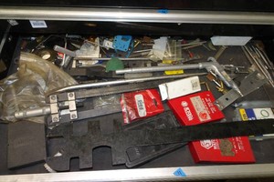 Contents of Drawer - Power Steering, Hole Saw