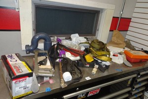 Assorted Tools - Saws, Straps, O-Ring Splicing Kit