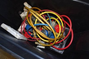 Air Conditioning Hoses, Gauges and Oil