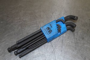 MAC Tools 9-Piece Metric Stubby Ball End Hex L Key Set