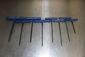 Blue Point 8-Piece SAE T-Shaped Hex Key Set