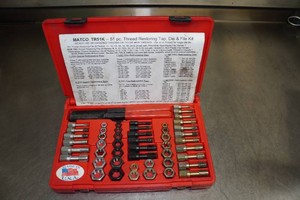Matco Tools Thread Restoring Tap, Die & File Kit