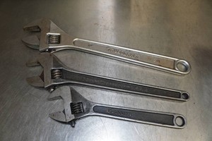 3 Adjustable Wrenches