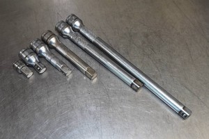Snap-On 12 Drive Knurled Extensions and 38 to 12 Adapter
