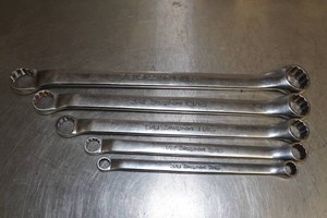 Snap-On 5-Piece Off Set Double Box Wrenches - SAE