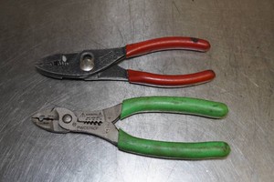 Snap-On Slip Joint Pliers and Wire Crimpers