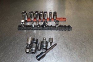 Assorted Matco Tools Sockets and Adapters