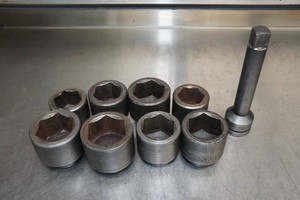 MAC Tools 34 Drive Impact Sockets and Extension