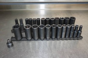 Grey Pneumatic 38 Drive Deep Impact Sockets