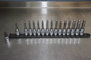 MAC Tools 38 Drive Balle End Hex Key Socket Drivers
