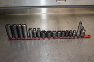 MAC Tools 38 Drive Impact Sockets, Extension, and Swivel