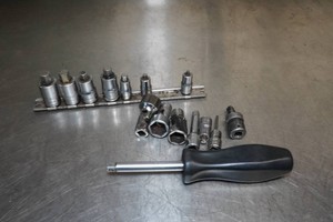 Snap-On 14 Drive Sockets and Driver