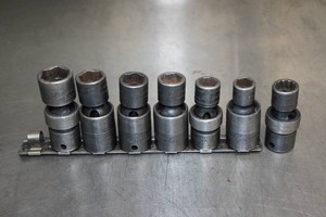 Snap-On 38 Drive Swivel Impact Sockets - Metric