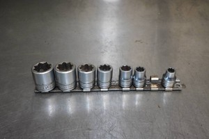 Snap-On 38 Drive 8 Point Shallow Sockets