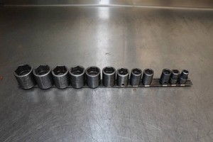 Snap-On 38 Drive Shallow Impact Sockets - SAE