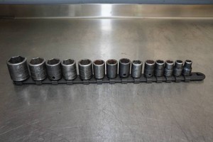 Snap-On 38 Drive Shallow Impact Sockets - Metric