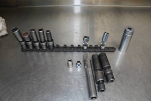 Assorted 38 Drive Snap-On and Matco Sockets