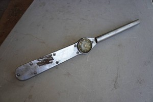 Vintage Snap-On TQ-250 12 Torqometer Dial Torque Wrench
