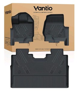 Vantio All-Weather TPE Custom Fit Floor Mats for Ford F-150 SuperCrew $129.99 Retail - Brand New