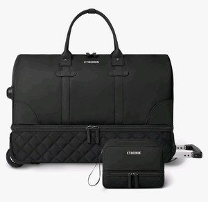 ETRONIK 21 Flight Approved Rolling Duffle Bag $49.99 Retail - Brand New