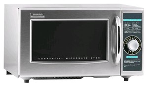 Sharp Medium-Duty Commercial Microwave Oven R-21LCFS $335.00 Retail - Brand New