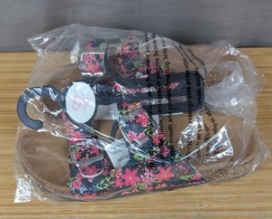 Bobbie Brooks Womens Floral Slide Sandals Size 56 - Brand New