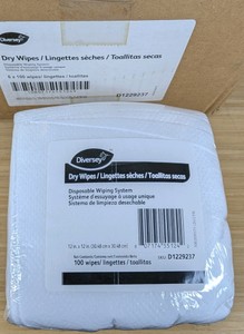 Disposable Dry Wipes 500-Count $45.00 Retail - Brand New G