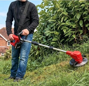 4-in-1 Cordless Electric Grass Trimmer $49.99 Retail - Brand New