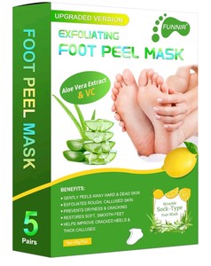 Exfoliating Foot Peel Mask 10-Pack - Brand New