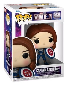 Funko Pop Marvel What If Captain Carter Stealth Suit Figure - Brand New