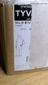 DuPont Tyvek Industrial Protective Sleeves Case Lot G