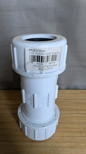 ProPlus 1-14 Inch PVC Compression Coupling 9pk G