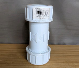 ProPlus 1-14 Inch PVC Compression Coupling 10pk G