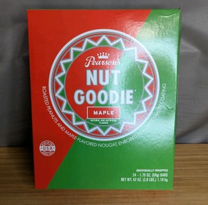Pearsons Nut Goodie Maple Candy Bars 24-Count Box - Brand New