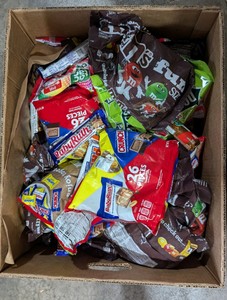 Assorted Chocolate and Candy 23.35 lb Box Lot - Brand New