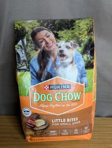 Purina Dog Chow Little Bites for Small Dogs 4lb Bag - Brand New